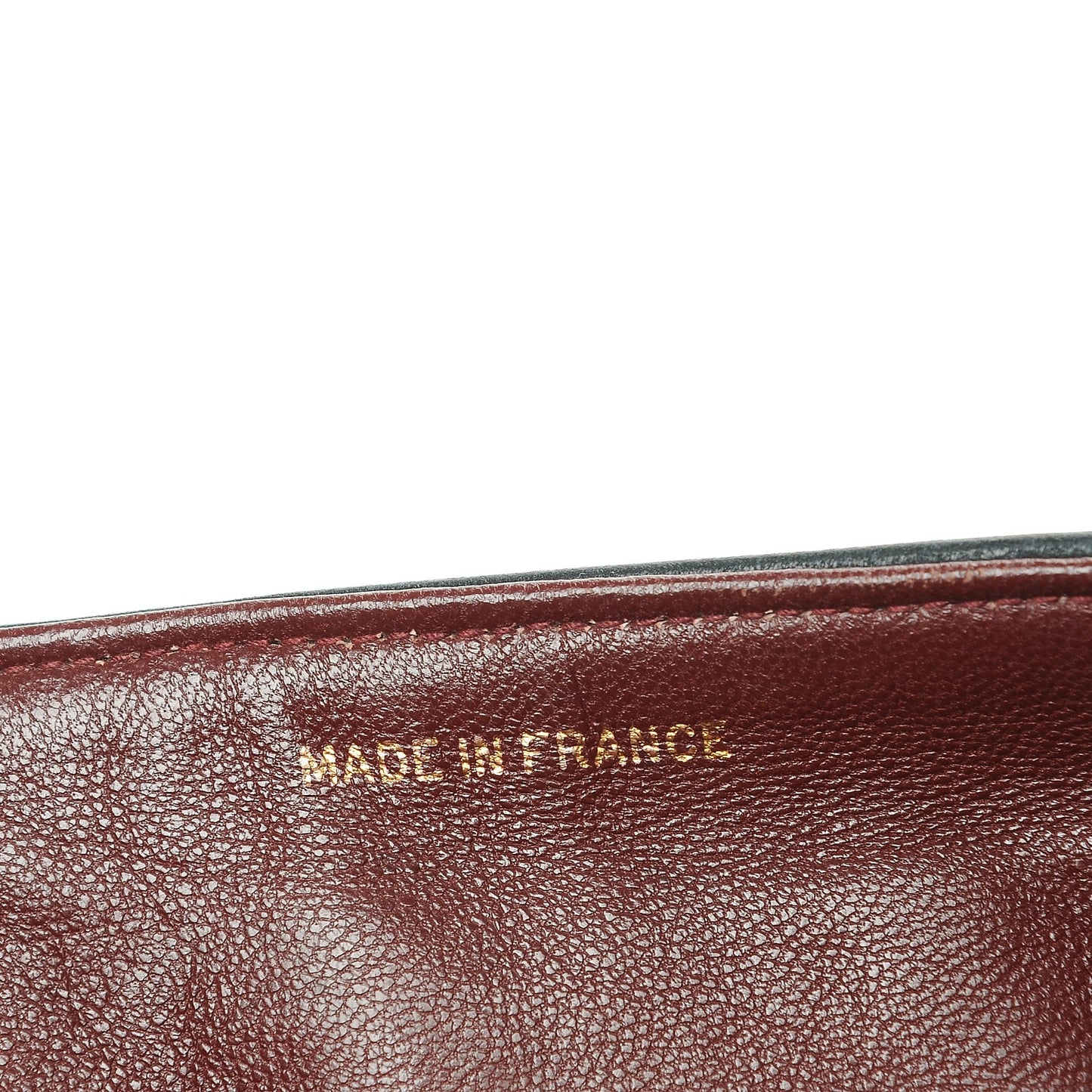 Lambskin Medium Single Flap Black