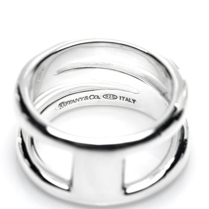 Tiffany Sterling Silver Zig Zag Ring 52 6 4 of 5