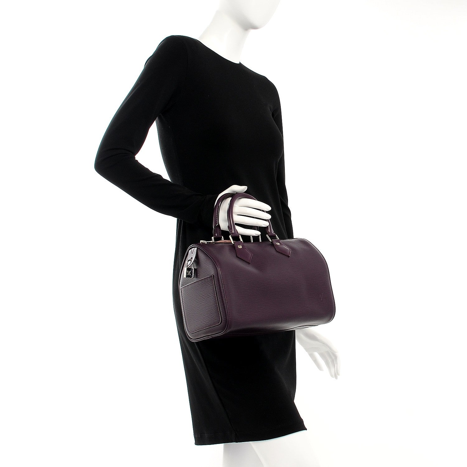 Louis Vuitton Epi Speedy 30 Cassis 2 of 7