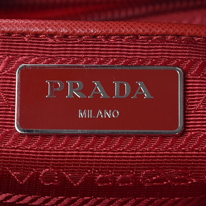 Prada Tessuto Nylon Vela Shopping Tote Rosso 8 of 11