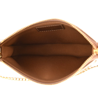 Louis Vuitton Metallic Vernis Mini Pochette Accessories Rose Gold 5 of 8