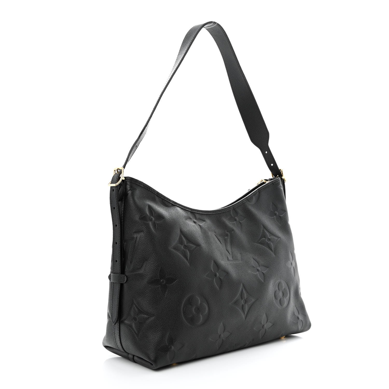 Louis Vuitton Empreinte Monogram Giant CarryAll MM Black 4 of 12