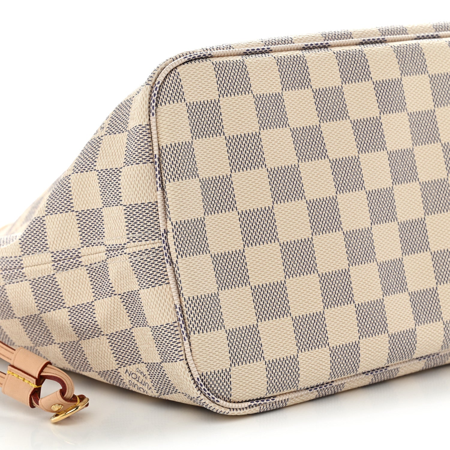 Louis Vuitton Damier Azur Neverfull MM 9 of 10