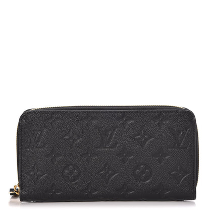 Louis Vuitton Empreinte Zippy Wallet Black 1 of 7