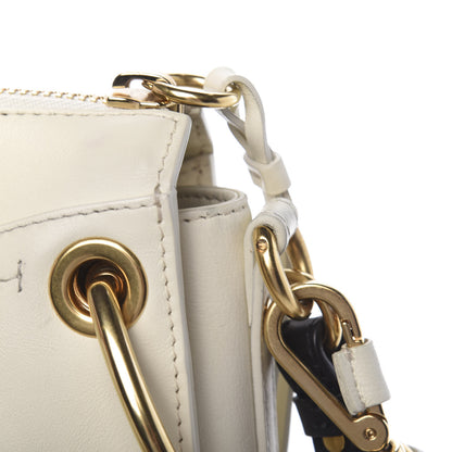 Chloe Calfskin Medium Roy Bag Natural White 10 of 16