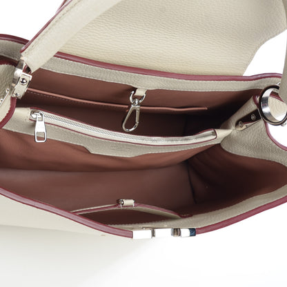Louis Vuitton Taurillon Capucines GM Blanc Casse 6 of 8