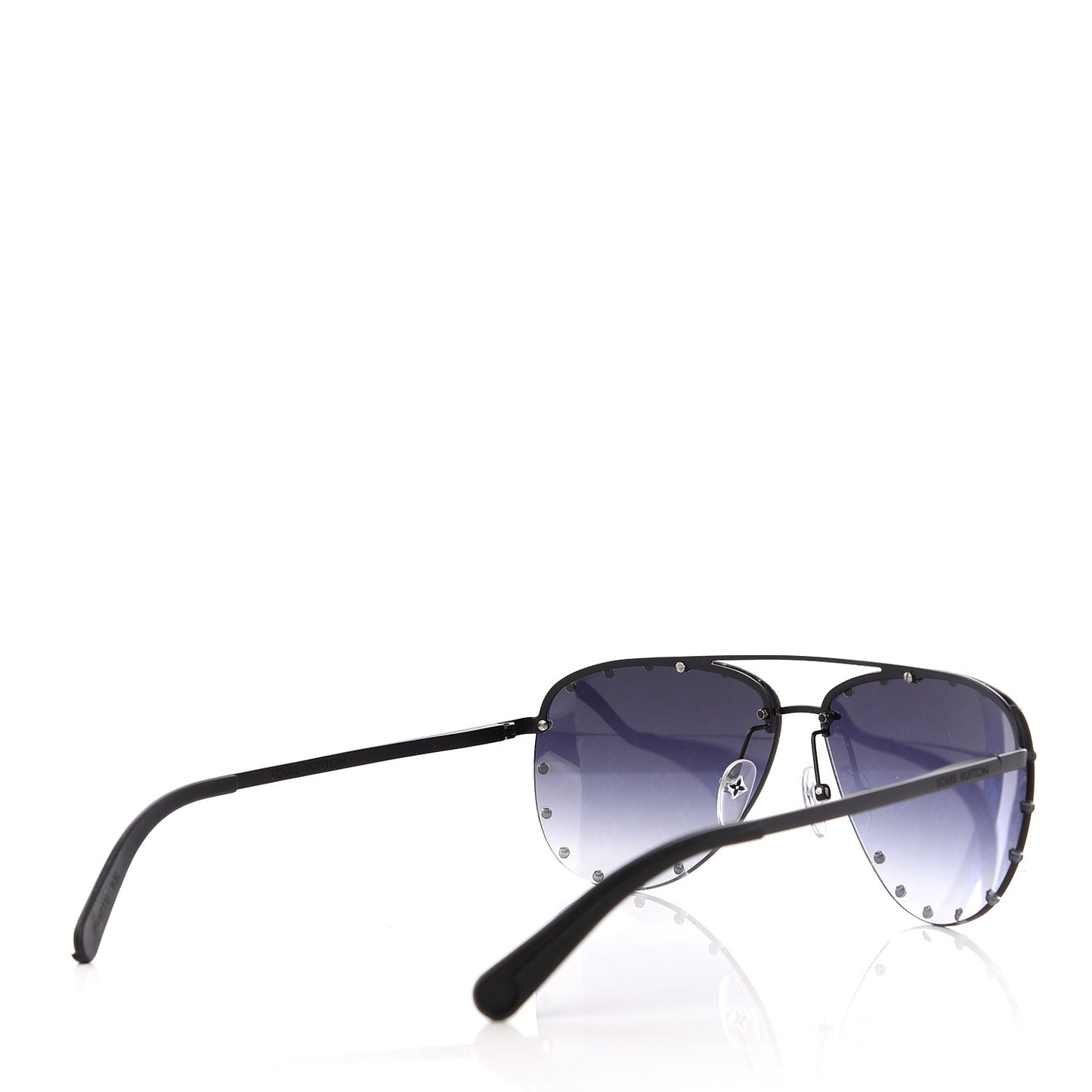 Monogram The Party Aviator Sunglasses Z0971U Black