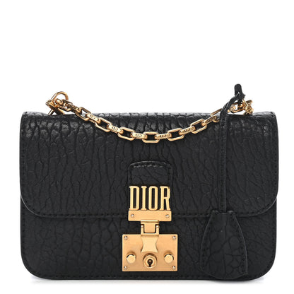 Christian Dior Canyon Grained Lambskin Large Dioraddict Flap Bag Black 1 of 10