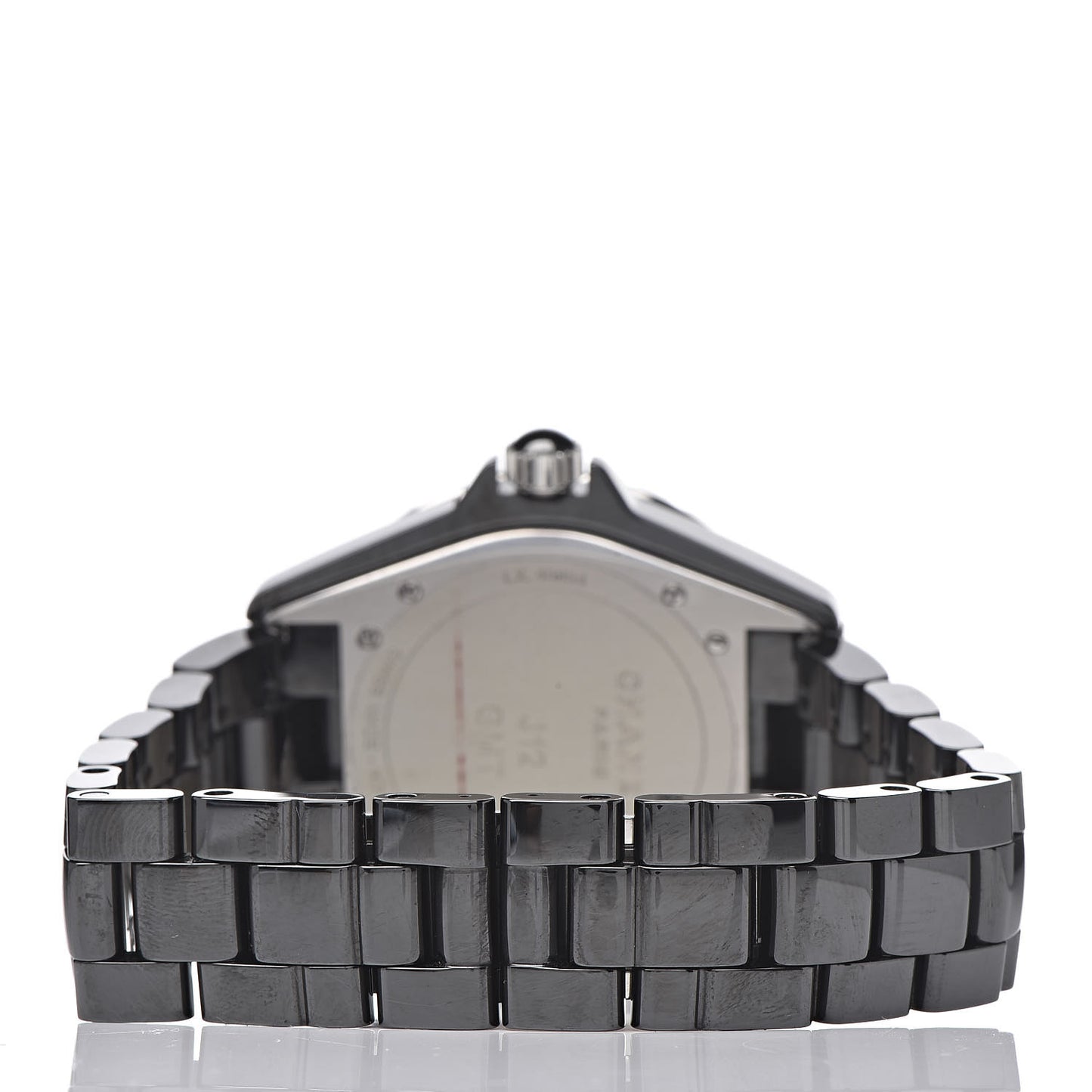 Stainless Steel Ceramic 41mm J12 GMT Automatic Watch Black