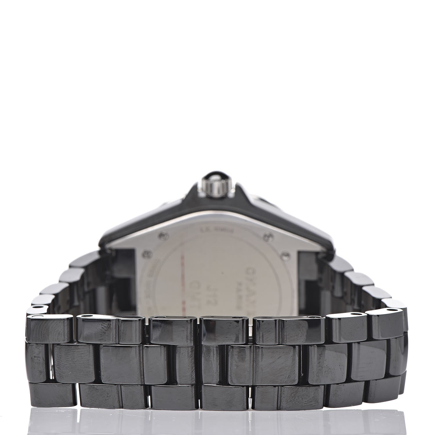 Chanel Stainless Steel Ceramic 41mm J12 GMT Automatic Watch Black 4 of 8