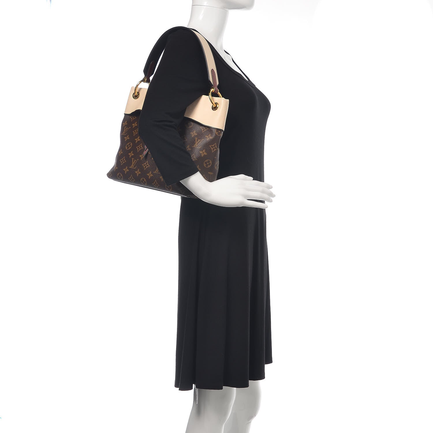 Louis Vuitton Monogram Tuileries Besace Creme 2 of 11
