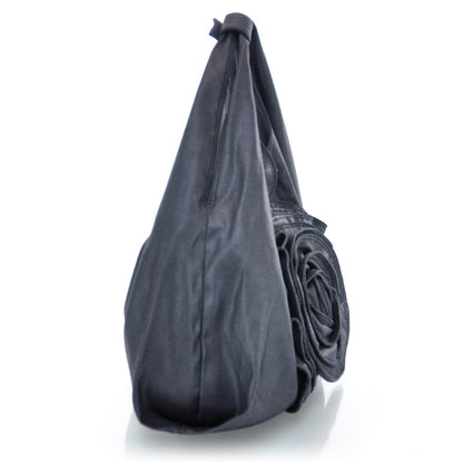 Valentino Garavani Denim Petale Rose Hobo 6 of 10