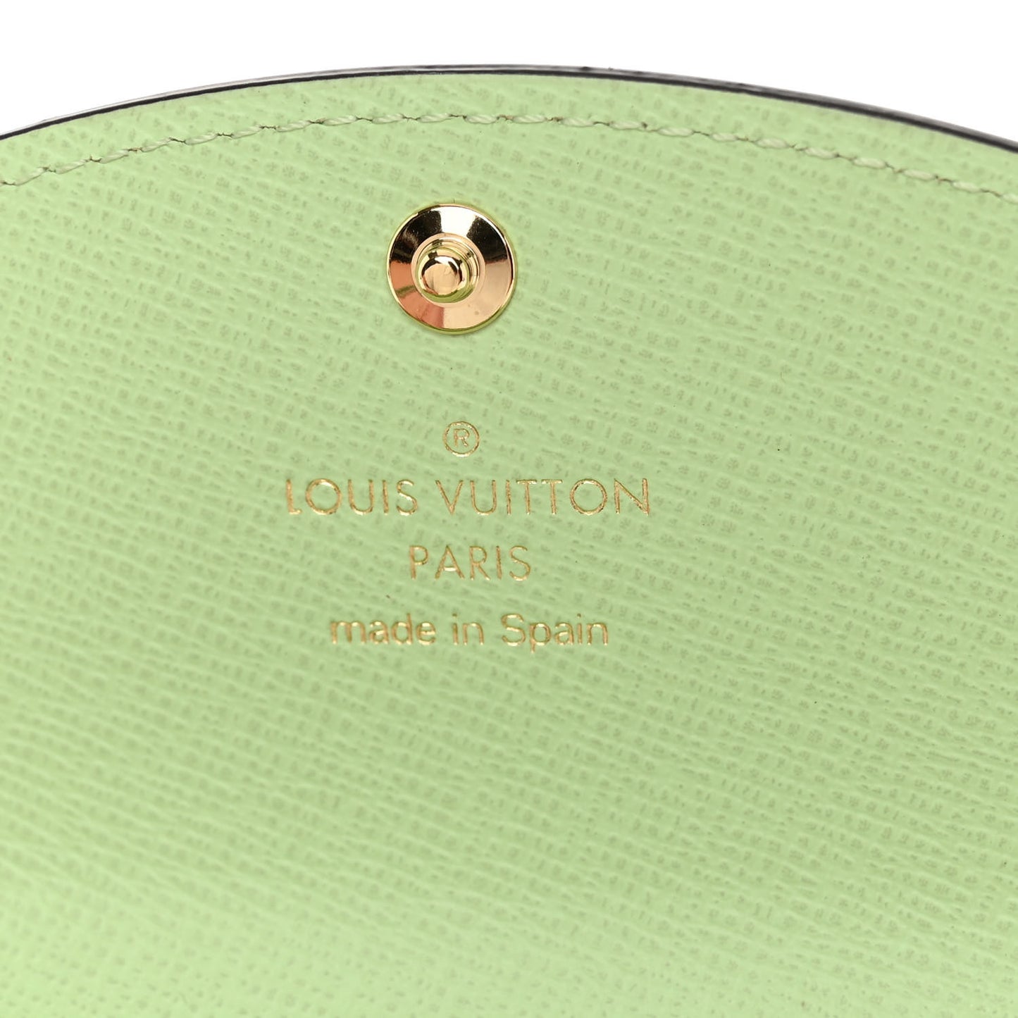 Monogram Rosalie Coin Purse Spring Green