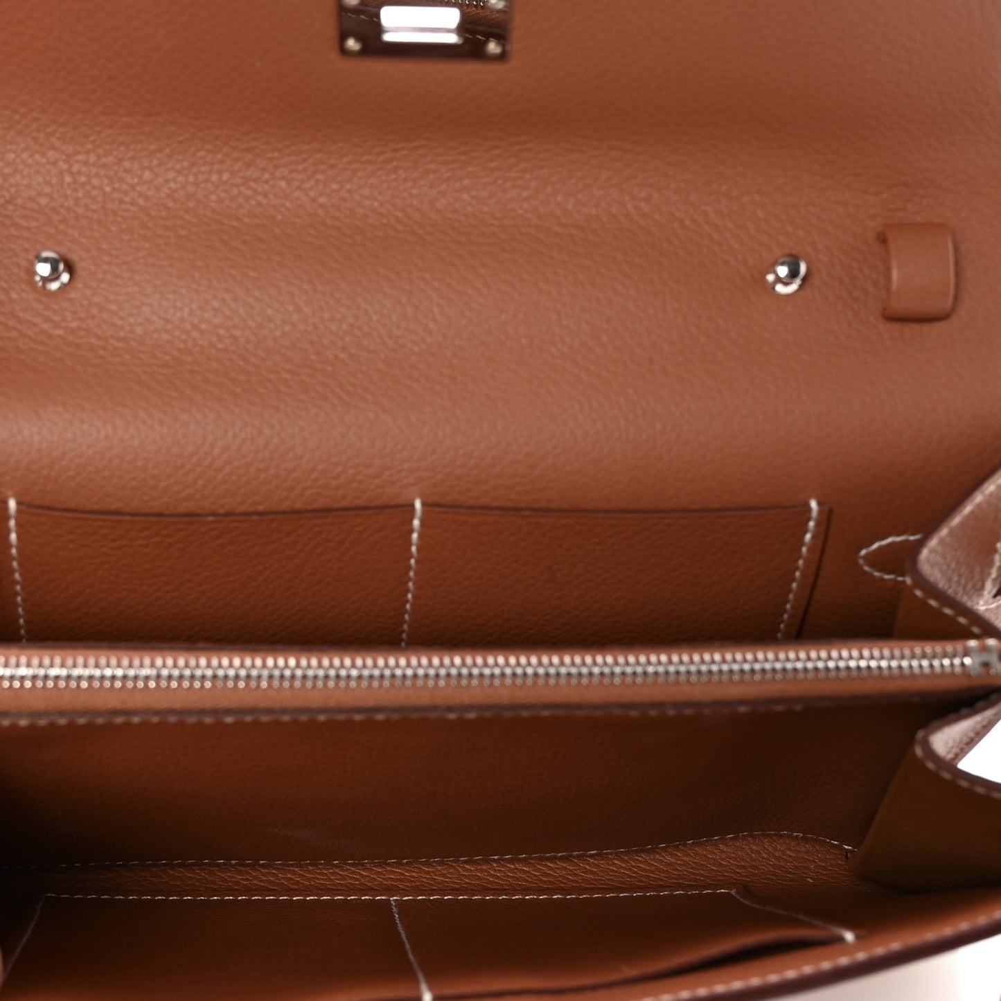 Evercolor Kelly Wallet To Go Gold