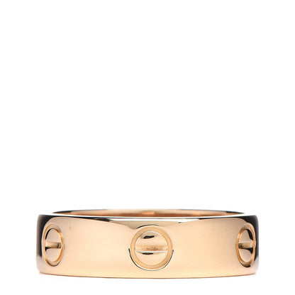 Cartier 18K Yellow Gold 5.5mm LOVE Ring 61 9.5 1 of 4