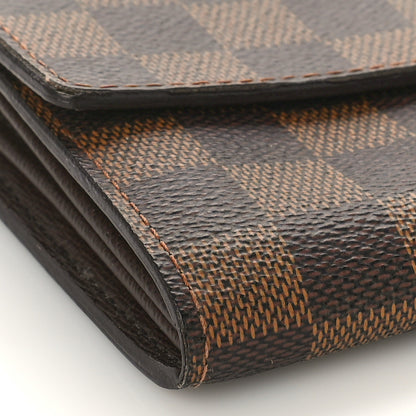 Louis Vuitton Damier Ebene Sarah Wallet 7 of 8
