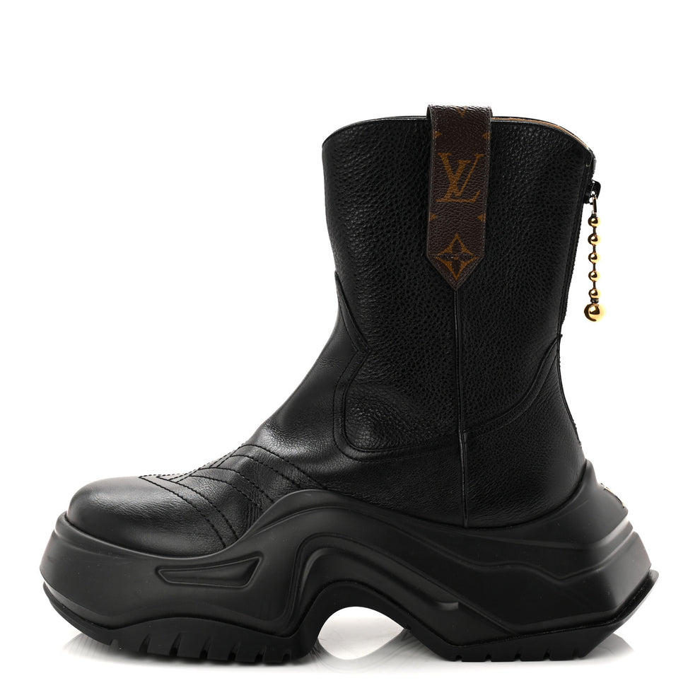 Louis Vuitton Monogram LV Archlight 2.0 Platform Ankle Boots 39 Black ...