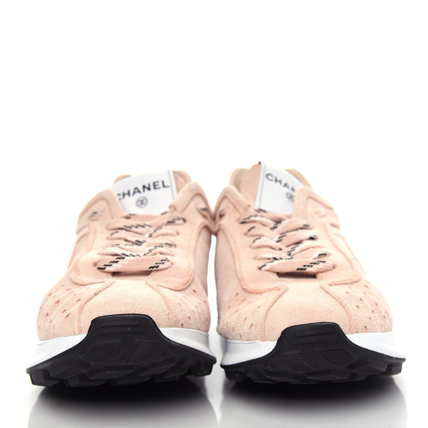 Suede Goatskin CC Sneakers 40.5 Light Pink