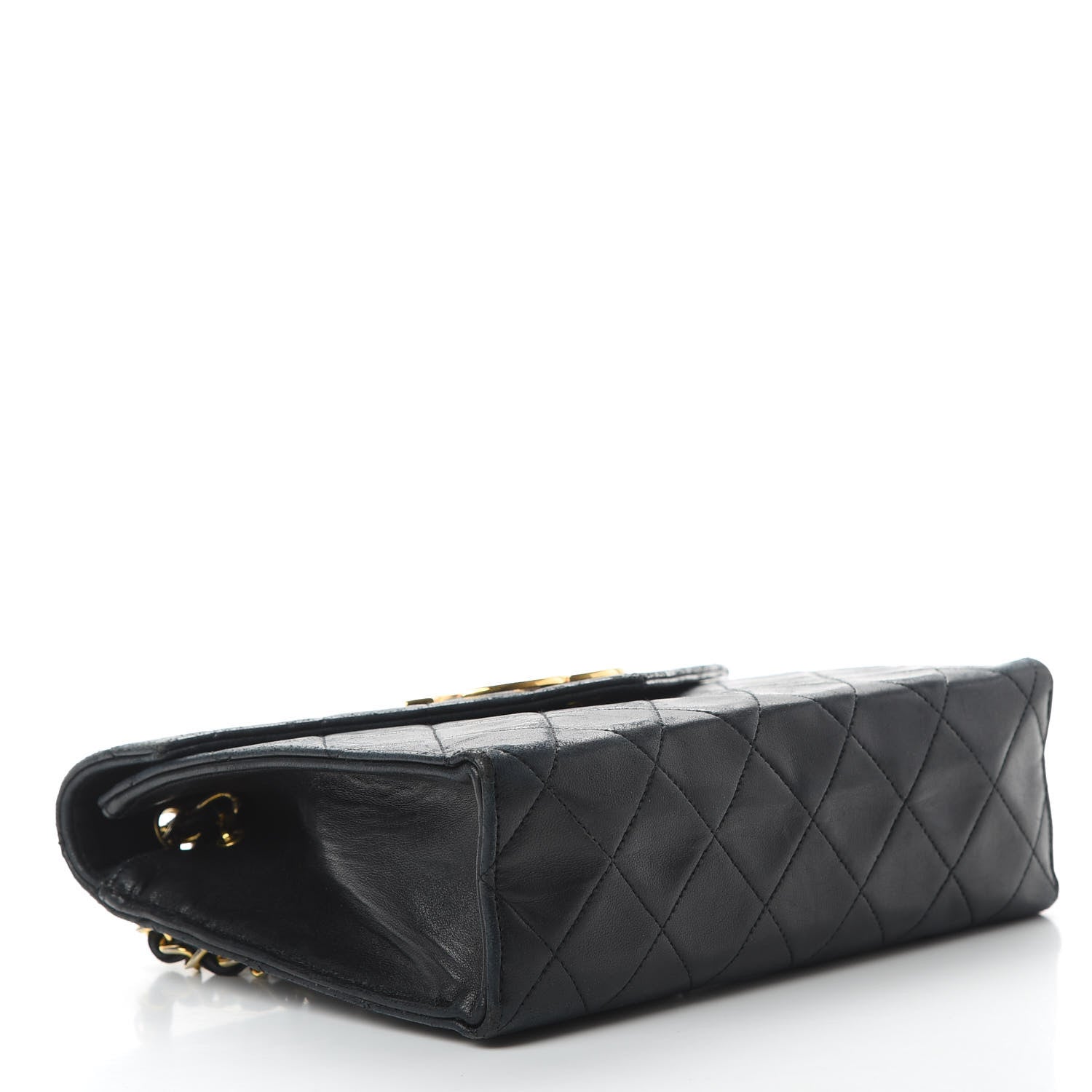 Chanel Lambskin Quilted Flap Bag Black 4 of 17