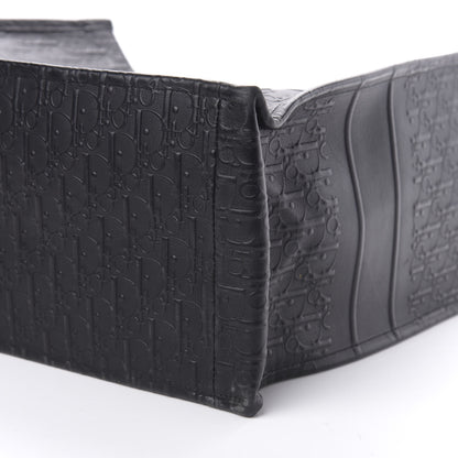 Christian Dior Oblique Calfskin Embossed Book Tote Black 9 of 10