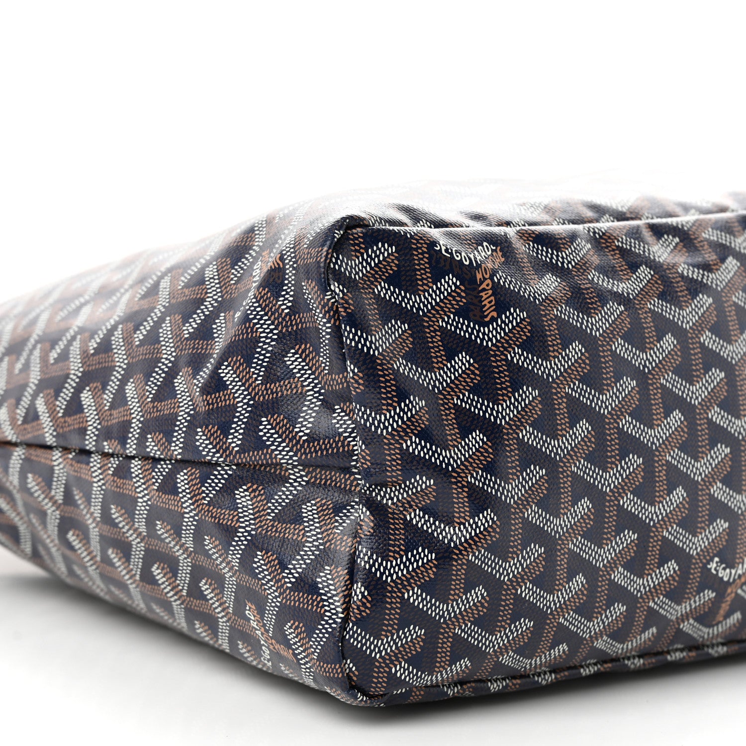 Goyard Goyardine Boheme Hobo Navy Blue 10 of 11