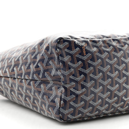 Goyard Goyardine Boheme Hobo Navy Blue 10 of 11