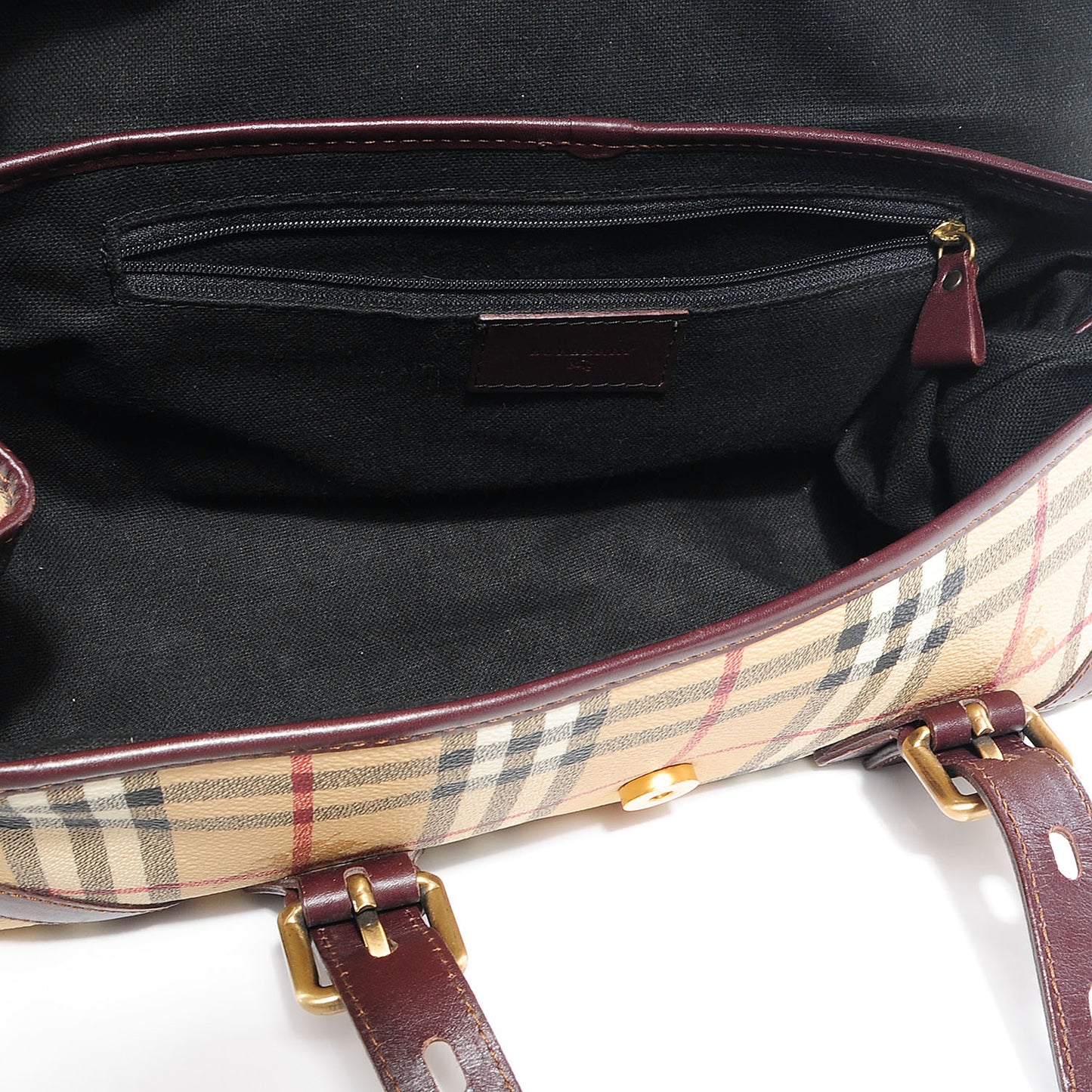 Haymarket Check Buckle Satchel