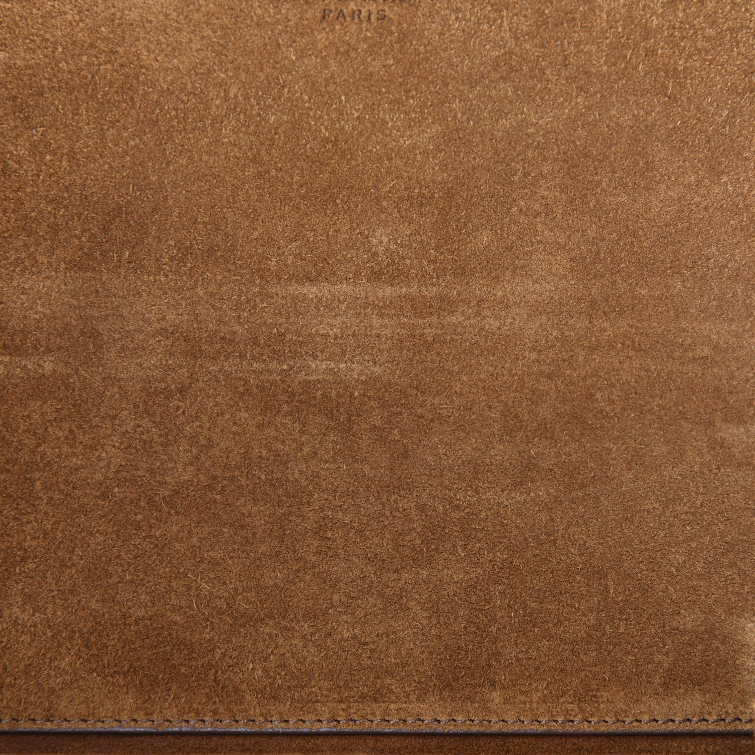 Saint Laurent Suede Fringe Small Monogram Satchel Light Ocre 9 of 10