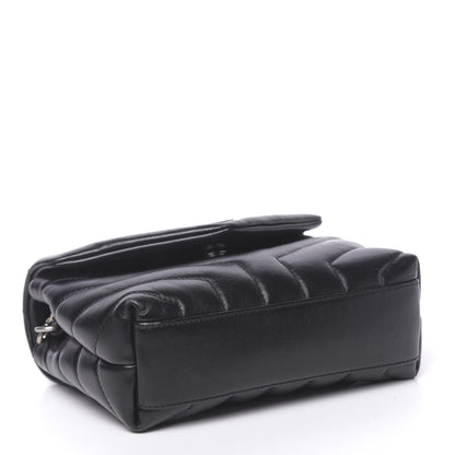 Saint Laurent Calfskin Y Quilted Monogram Toy Loulou Crossbody Bag 4 of 9