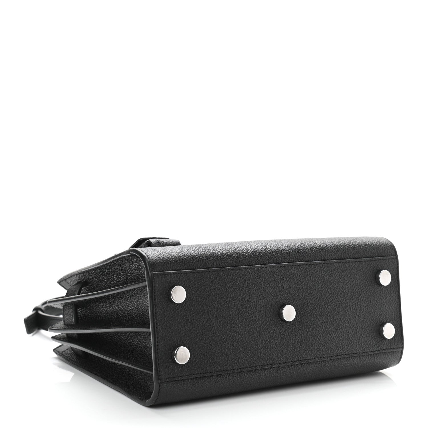 Saint Laurent Grained Calfskin Nano Sac De Jour Black 4 of 11