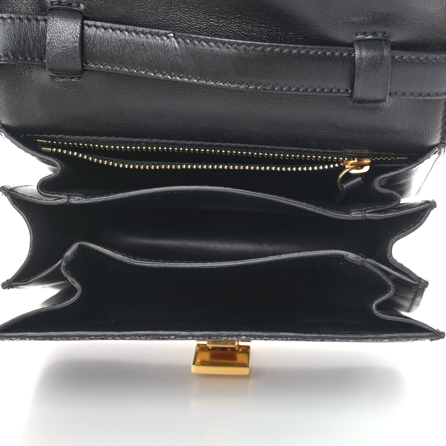 Celine Stingray Small Classic Box Flap Bag Black 4 of 7