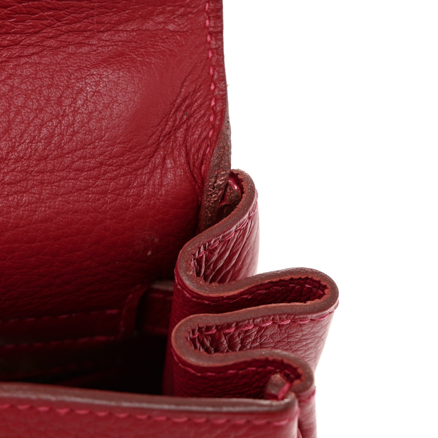 Hermes Togo Kelly Retourne 32 Rouge Vif 21 of 21