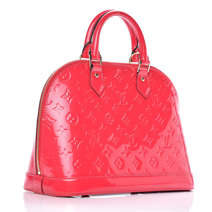 Louis Vuitton Vernis Alma PM Hot Pink 3 of 8