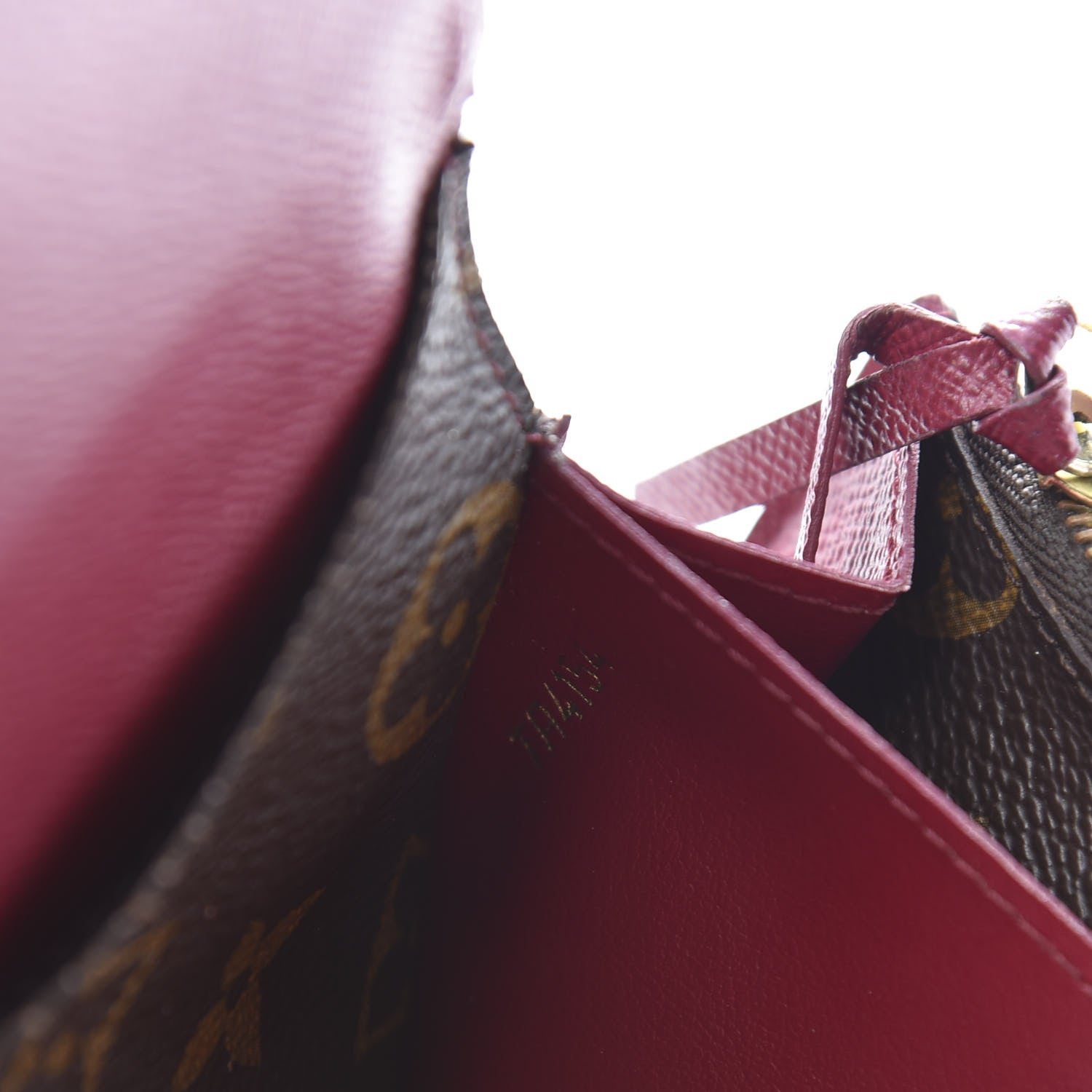 Louis Vuitton Monogram Emilie Wallet Fuchsia 7 of 17