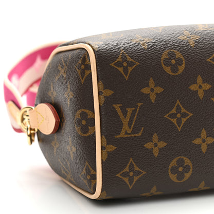 Louis Vuitton Monogram Speedy Bandouliere 20 Fuchsia 7 of 10