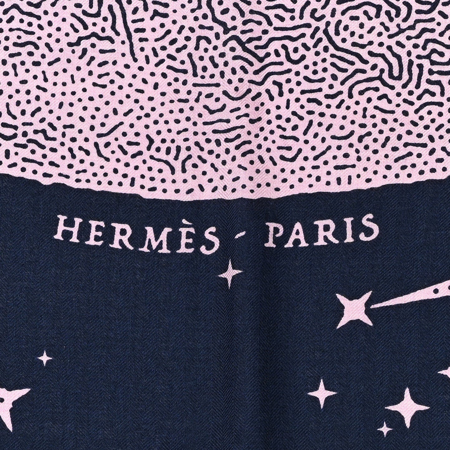 Silk Cashmere Clair De Lune Shawl 140 Marine Vieux Rose