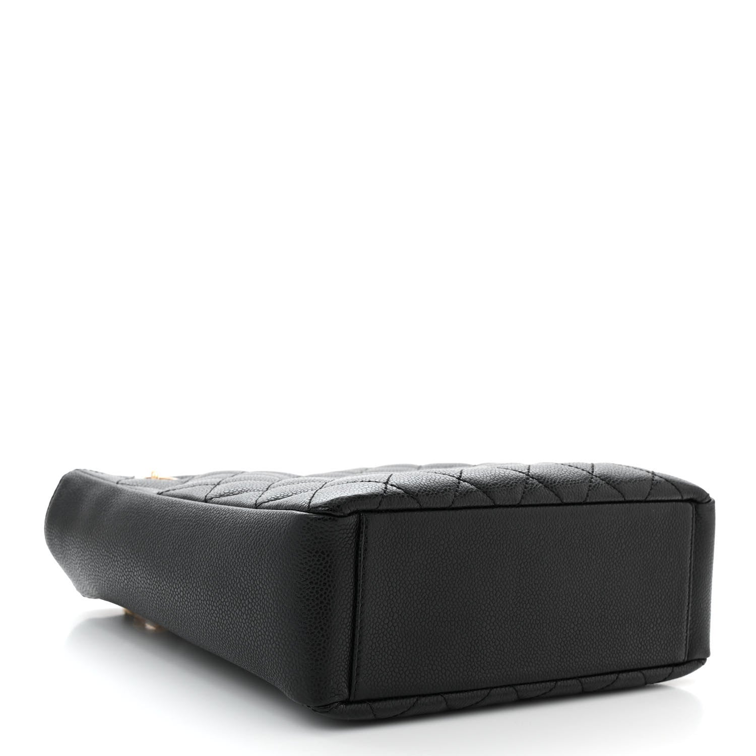 Chanel Caviar Quilted Petit Shopping Tote PST Black 4 of 10