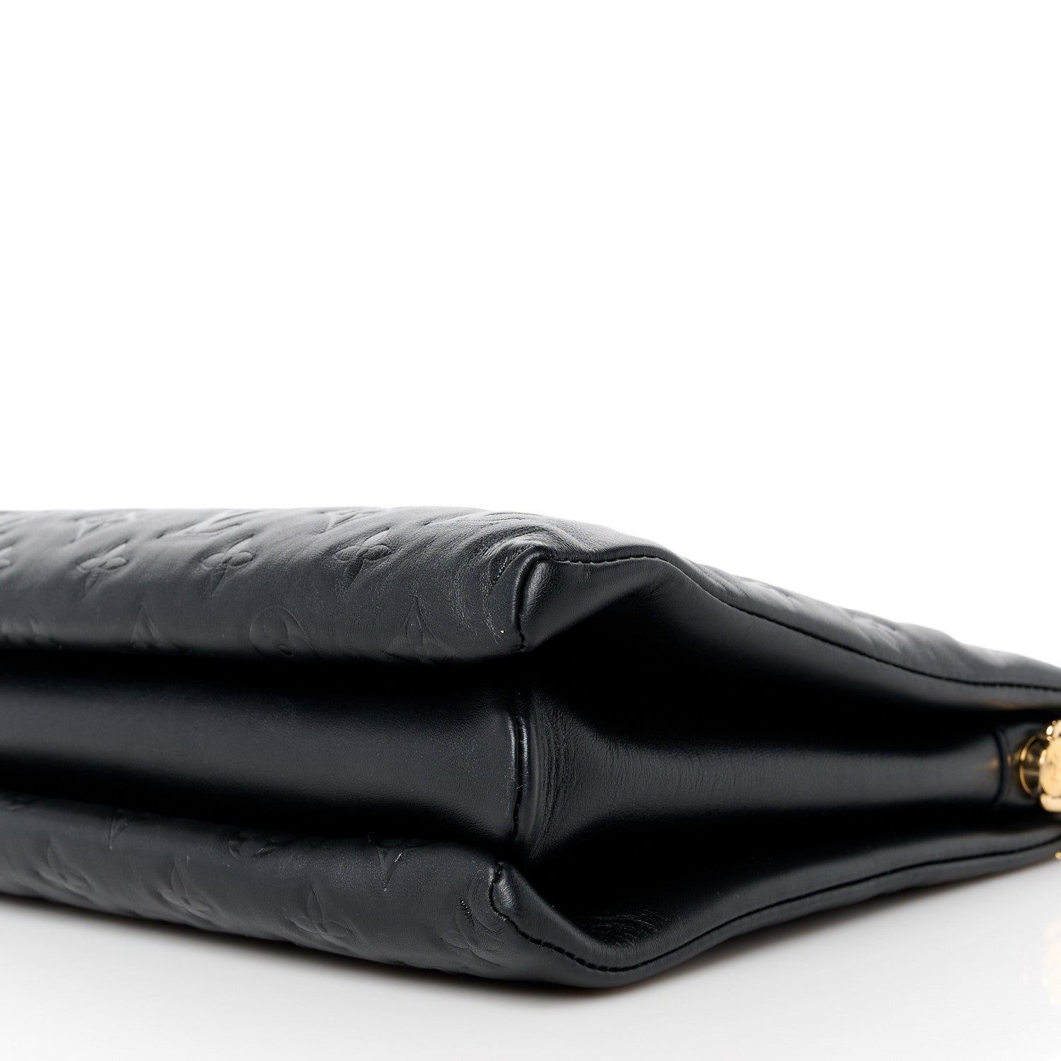Louis Vuitton Lambskin Embossed Monogram Coussin MM Black 12 of 12