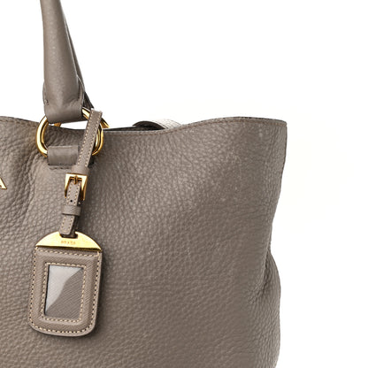 Prada Vitello Daino Tote Argilla 11 of 11