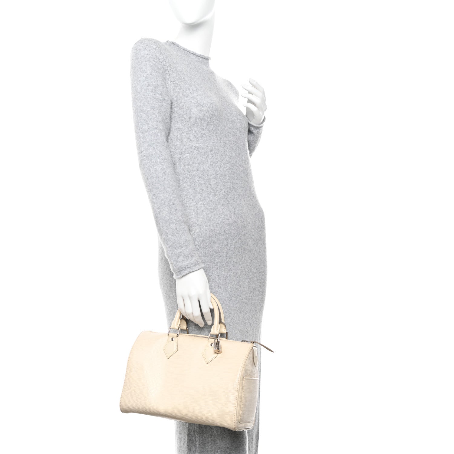 Louis Vuitton Epi Speedy 25 Ivory 2 of 16