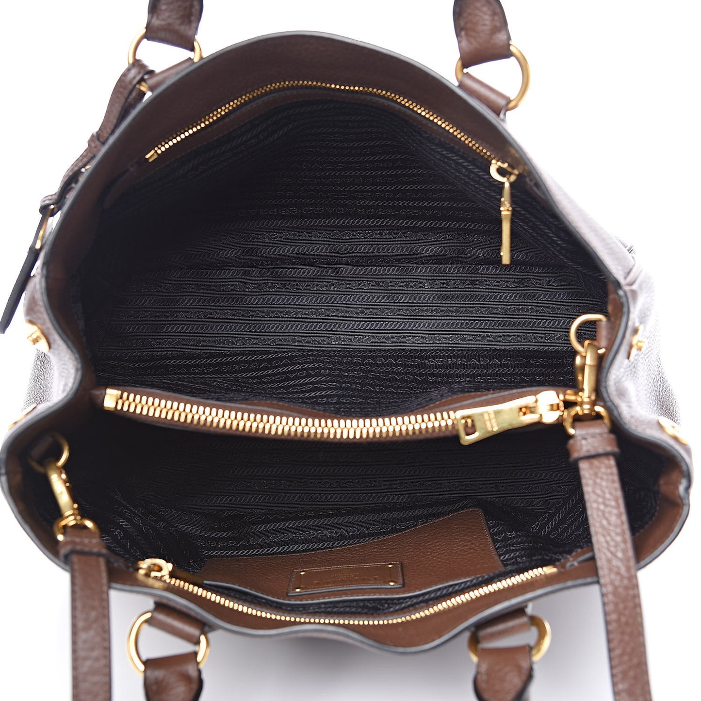 Vitello Daino Shoulder Bag Bruciato