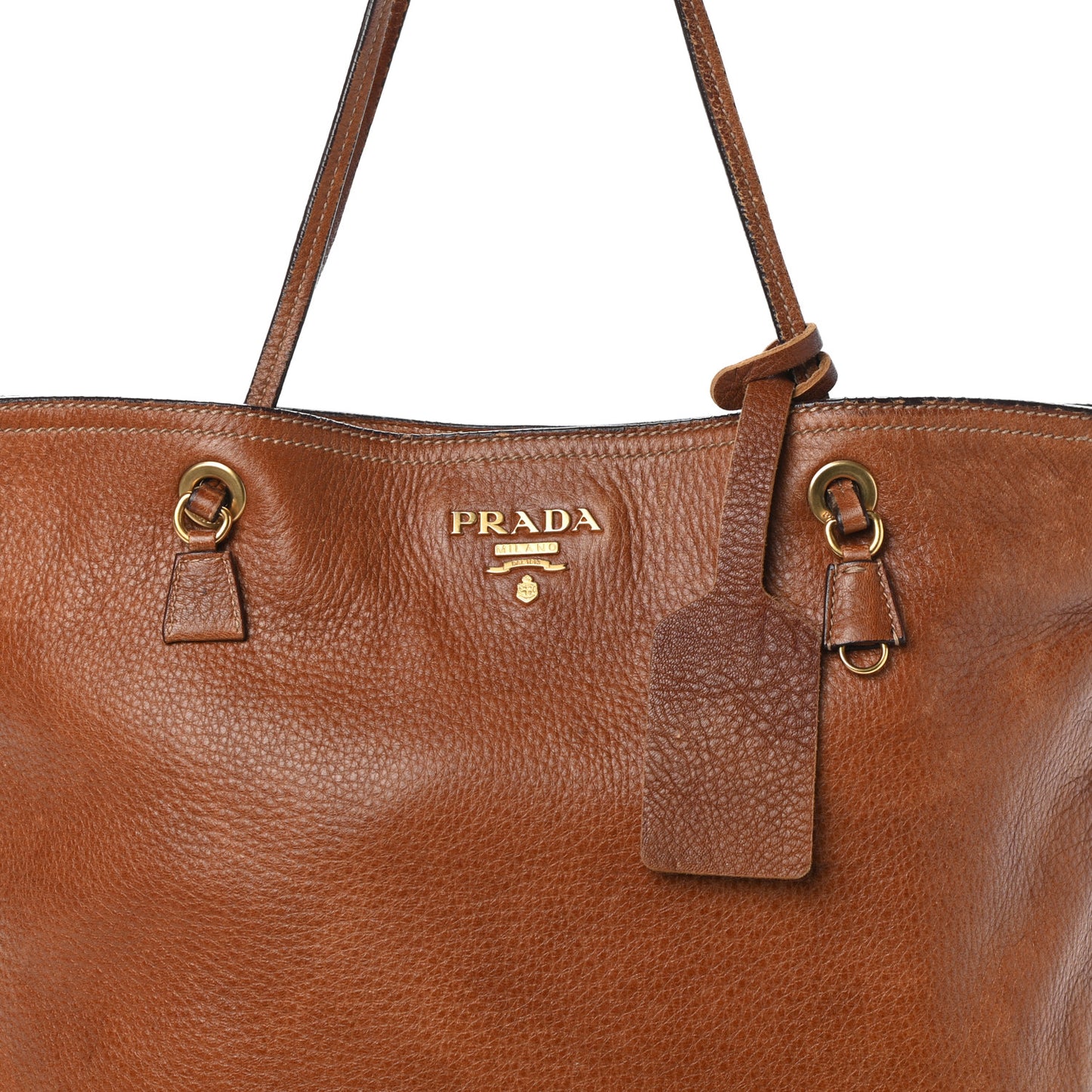 Cervo Antik Shopping Tote Cammello
