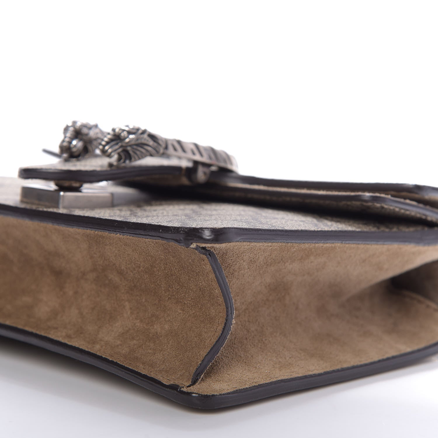 Gucci GG Supreme Monogram Mini Dionysus Shoulder Bag Taupe 8 of 10