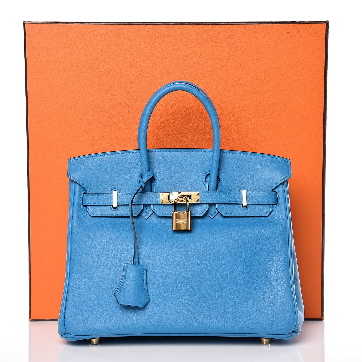 Swift Birkin 25 Bleu Zanzibar
