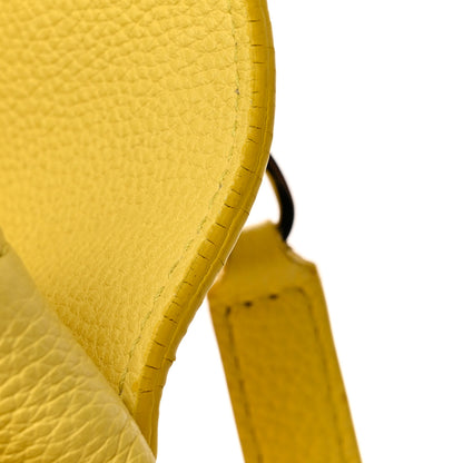 Balenciaga Grained Calfskin Le Dix Small Soft Cartable Mustard Yellow 17 of 21