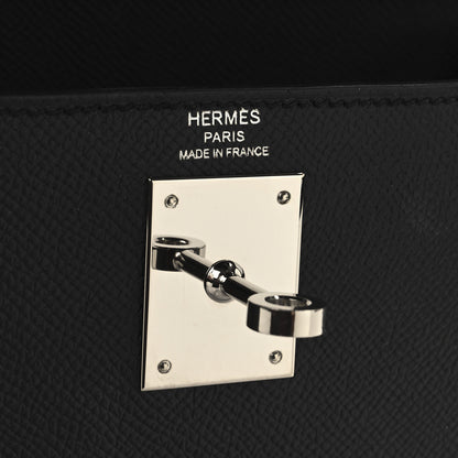 Hermes Epsom Kelly Sellier 28 Black 6 of 14