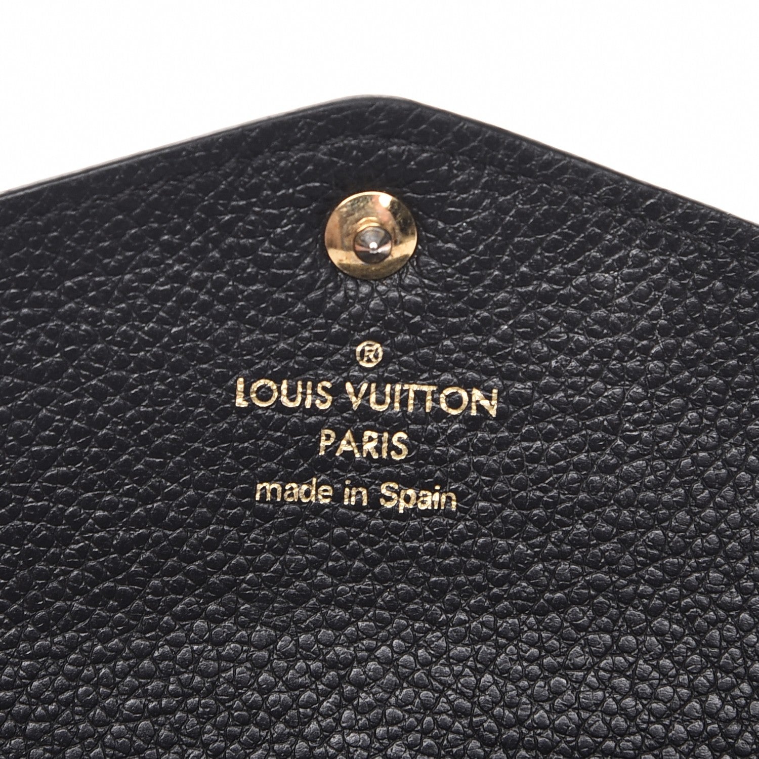 Louis Vuitton Empreinte Sarah Wallet NM Black 6 of 8