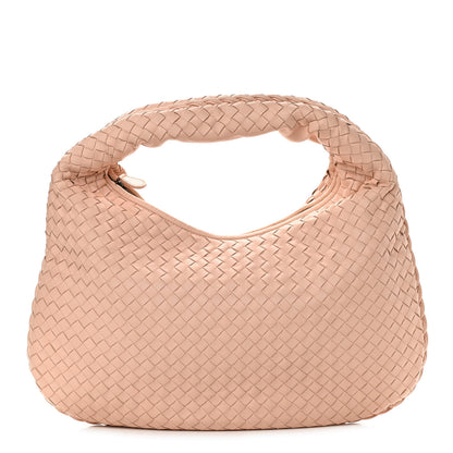 Bottega Veneta Nappa Intrecciato Medium Veneta Hobo Flamingo 1 of 10