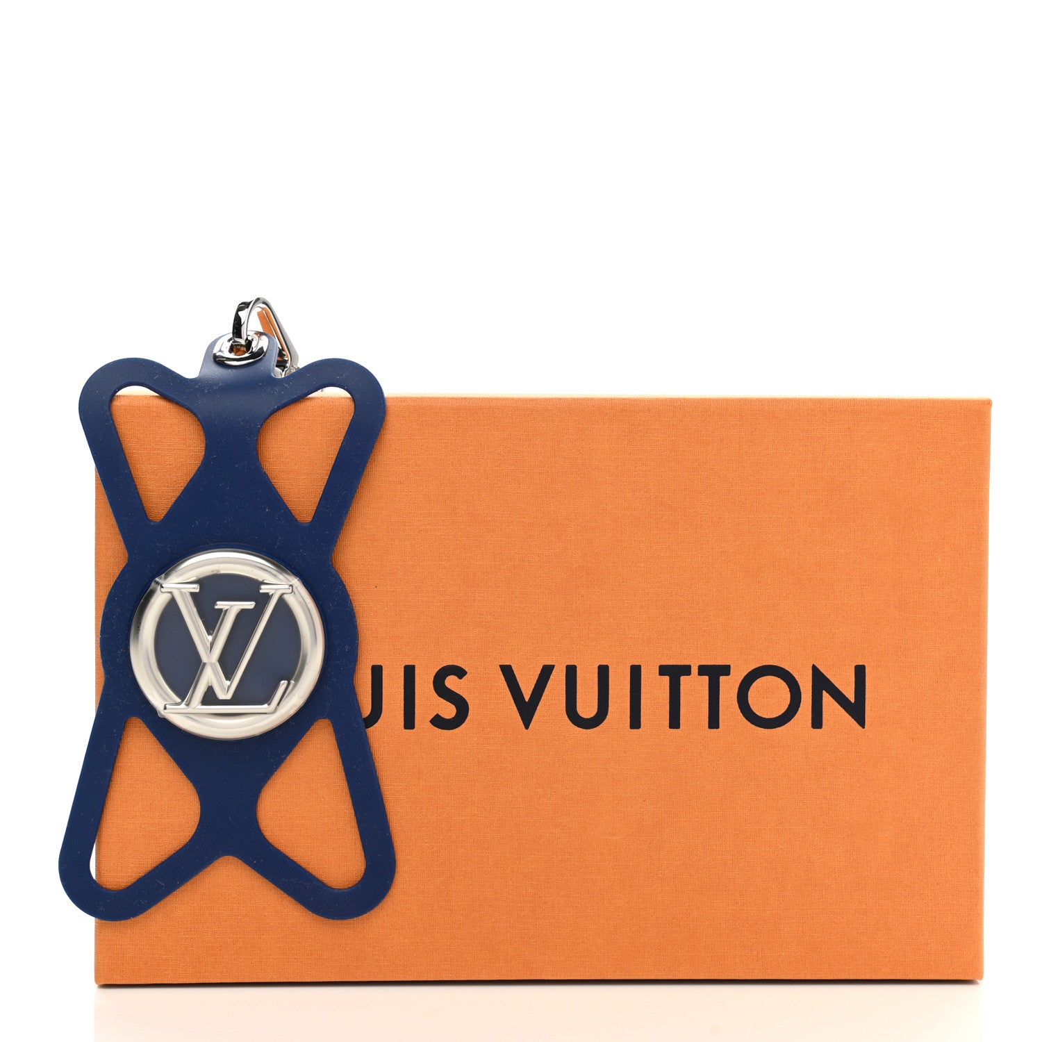 Louis Vuitton Monogram Silicone Louise Phone Holder Blue 7 of 7