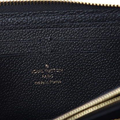 Louis Vuitton Empreinte Clemence Wallet Black 5 of 5